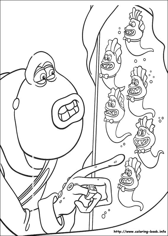 Flushed Away coloring picture